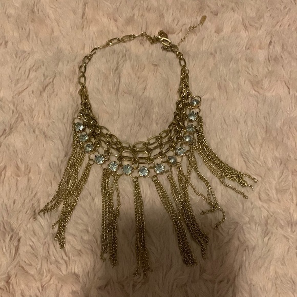 Gold Layered Chain Choker Necklace - Picture 1 of 1